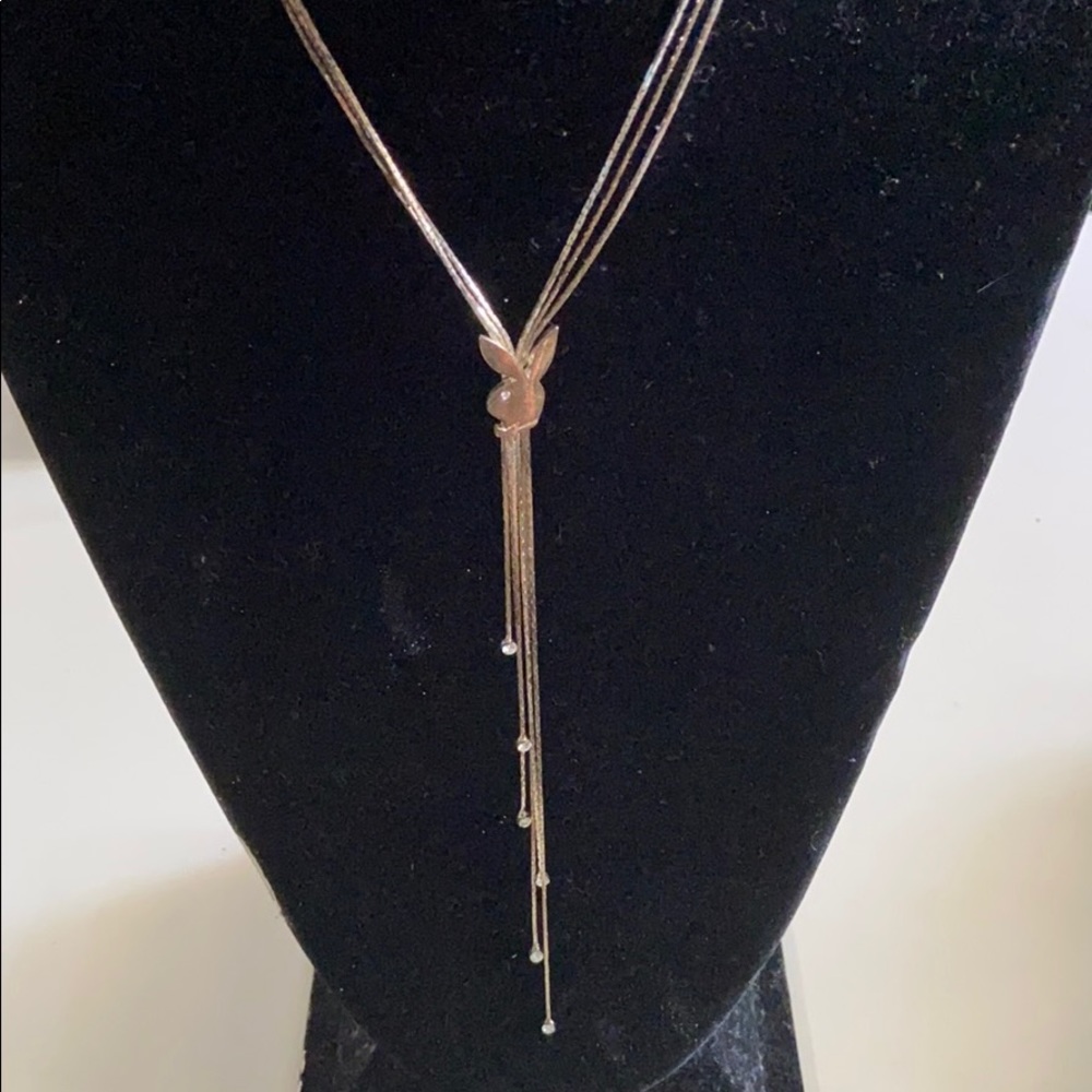 COPY - Playboy  elegant Necklace with diamonds in…